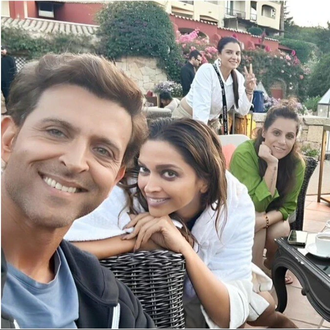 Viral: Deepika Padukone and Hrithik Roshan Spotted on the Set of “Fighter” in Italy