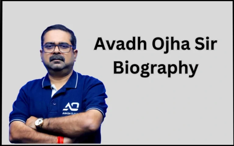 Avadh Ojha Sir Biography: Age, Education, Family, Career, Net Worth